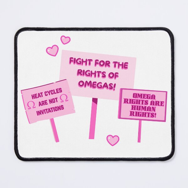 Item preview, Fight for Omega Rights! designed and sold by BLBear Studios.