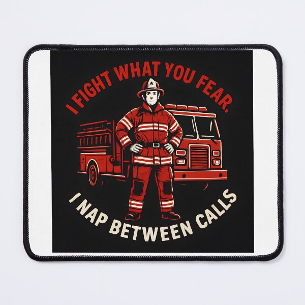 Item preview, Fearless Firefighters need naps designed and sold by Rebuilt Tech LLC.