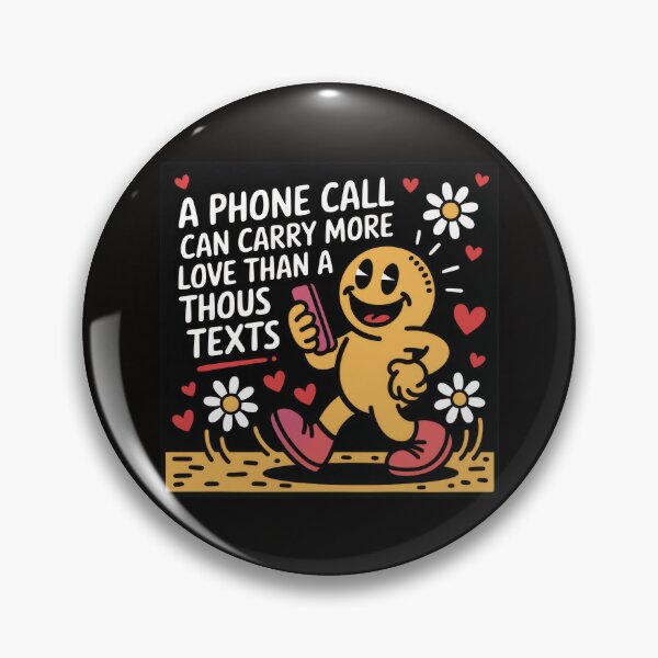 Item preview, A PHONE CALL CAN CARRY MORE LOVE THAN A THOUSAND TEXTS – Heartwarming Quote designed and sold by TextMood.