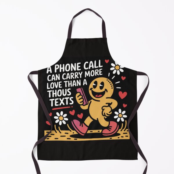 Item preview, A PHONE CALL CAN CARRY MORE LOVE THAN A THOUSAND TEXTS – Heartwarming Quote designed and sold by TextMood.