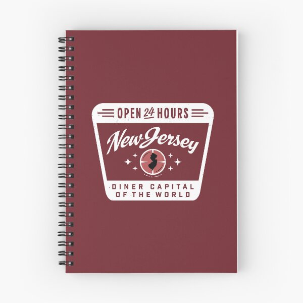 Item preview, Retro New Jersey Diner Capital of the World Distressed designed and sold by deadmansupplyco.
