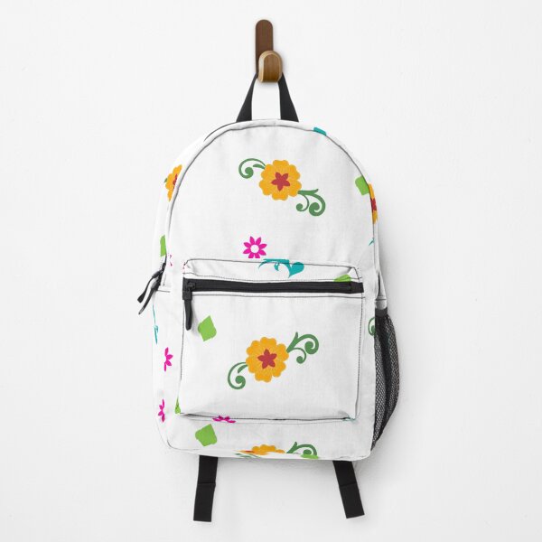 Item preview, Spring Flutter & Bloom – Teal Birds & Marigold Sprigs Pattern designed and sold by AmaiDream.