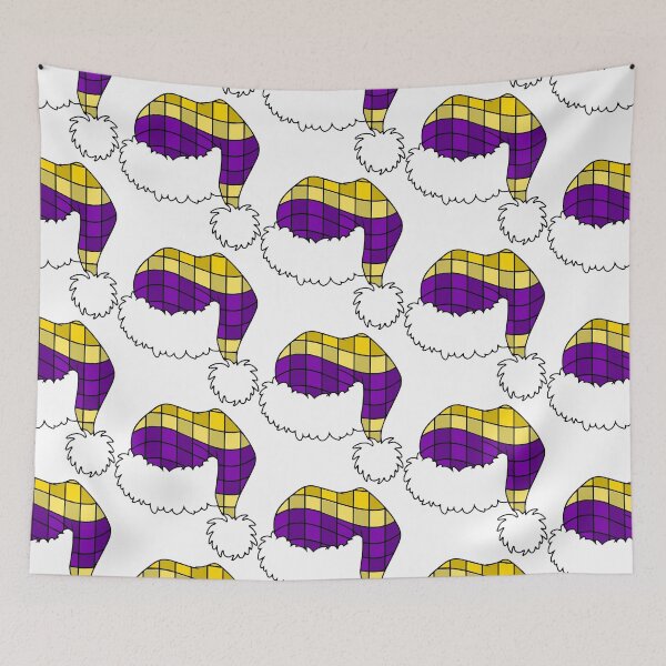 Item preview, Intersex Pride Santa Hat – Queer Christmas Holiday designed and sold by Cannaxes Studio.