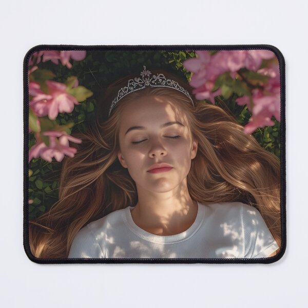 Item preview, Elegant Fairytale Rest – Silver Tiara Fantasy Scene designed and sold by Valeree Store.