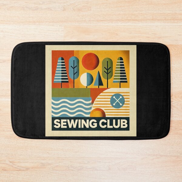 Item preview, Sewing Club Landscape Geometric Design designed and sold by Galskap.