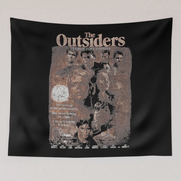 Item preview, The Outsiders Vintage Sepia Group Portrait designed and sold by ANTYDEPAUL.