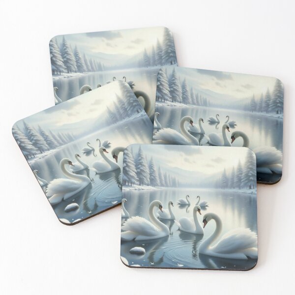 Item preview, Seven Swans a Swimming designed and sold by WildThingPhotos.