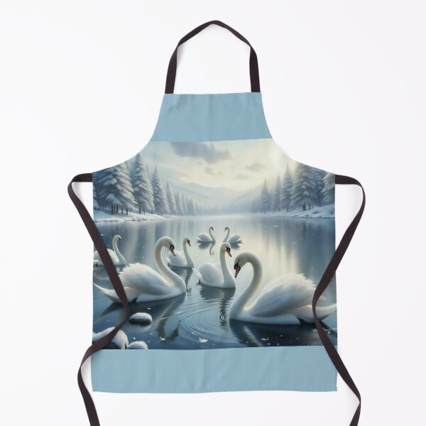 Item preview, Seven Swans a Swimming designed and sold by WildThingPhotos.