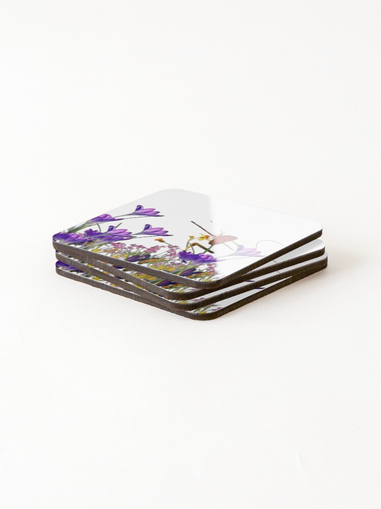 Thumbnail 4 of 5, Coasters (Set of 4), Winter  designed and sold by StacksWeb.