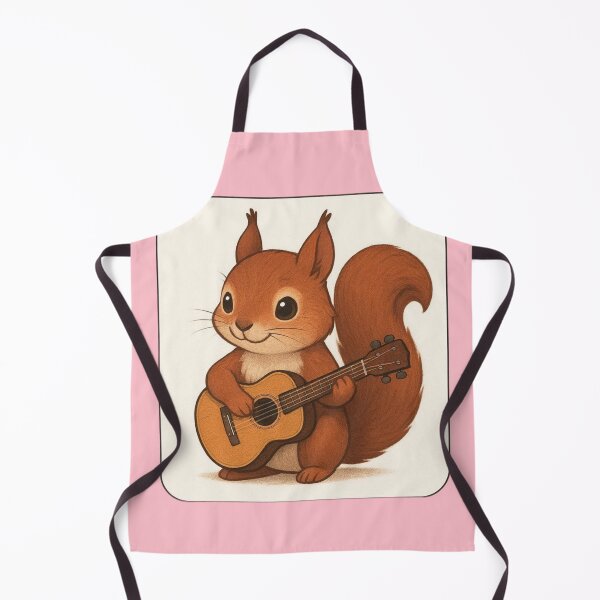 Item preview, Cute Squirrel Guitarist designed and sold by MikeHawkinWorld.