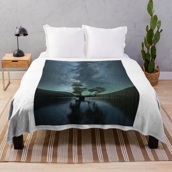 Item preview, Starry Night Sky Over Landscape Photographic Print designed and sold by Mother-Nature65.