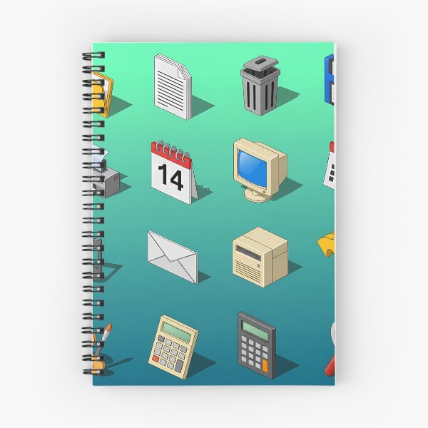 Item preview, Retro Desktop Icons 90s Computer Interface Vintage System Icons designed and sold by GiftsForge.
