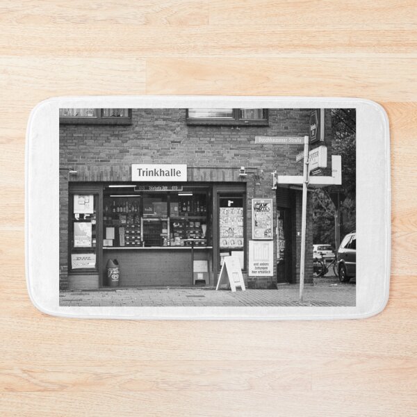Item preview, Classic kiosk in the Ruhr area, Oberhausen, black and white designed and sold by Ruhrpott2024.