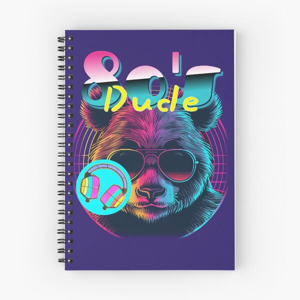 Item preview, 80's Dude Retro Bear sunglasses & headphones designed and sold by Lisaretroera.