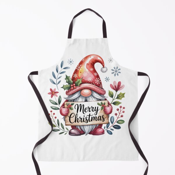 Item preview, Merry Christmas Gnome designed and sold by Eclectic Monkey.