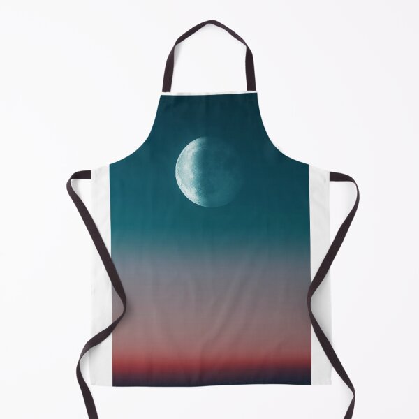 Item preview, Red Haze Blue Moon Sky Photographic Print designed and sold by Mother-Nature65.