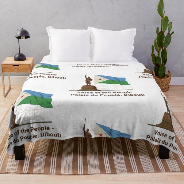 Item preview, Voice of the People - Palais du Peuple Djibouti Flag designed and sold by DjibProp.