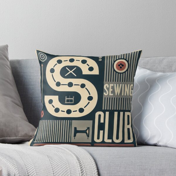 Item preview, Sewing Club Badge Member Poster designed and sold by Galskap.