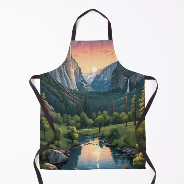 Item preview, Vintage Yosemite Poster | Retro National Park Art designed and sold by Esterlane.
