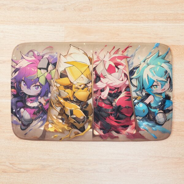 Item preview, Child Vibrant Characters Explosive Colors Action Packed Scenes designed and sold by ART ATTACK ZONE.