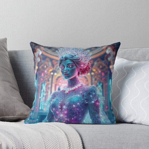Item preview, Reina Holograma Techno Rococó designed and sold by JKCreativeFlow.