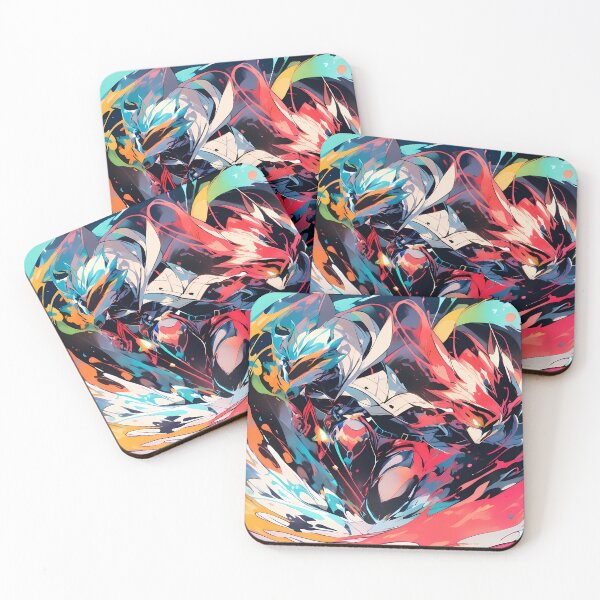 Item preview, Girls Vibrant Characters Explosive Colors Action Packed Scenes designed and sold by ART ATTACK ZONE.
