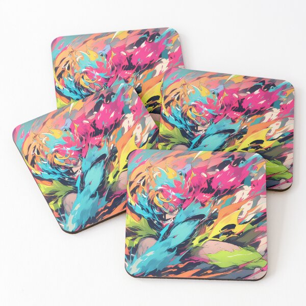Item preview, MEns Vibrant Characters Explosive Colors Action Packed Scenes designed and sold by ART ATTACK ZONE.