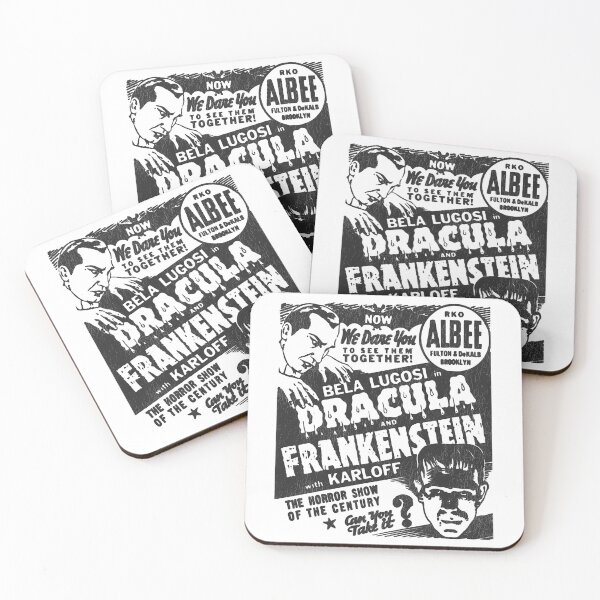 Artikelvorschau, Dracula und Frankenstein – Vintage-Horrorfilmabend entworfen und verkauft von ourkid.