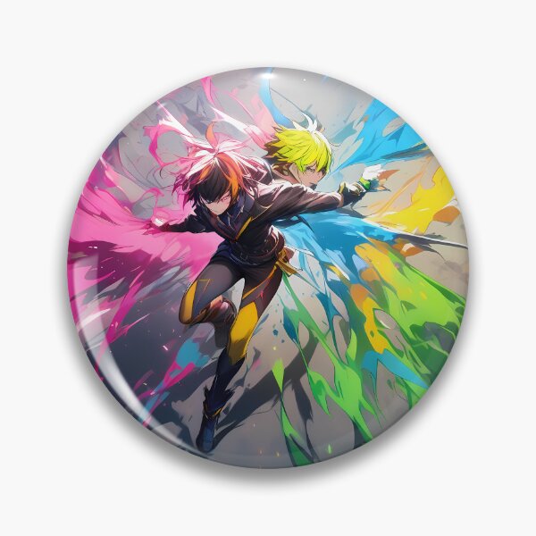 Item preview, Ninja Vibrant Characters Explosive Colors Action Packed Scenes designed and sold by ART ATTACK ZONE.