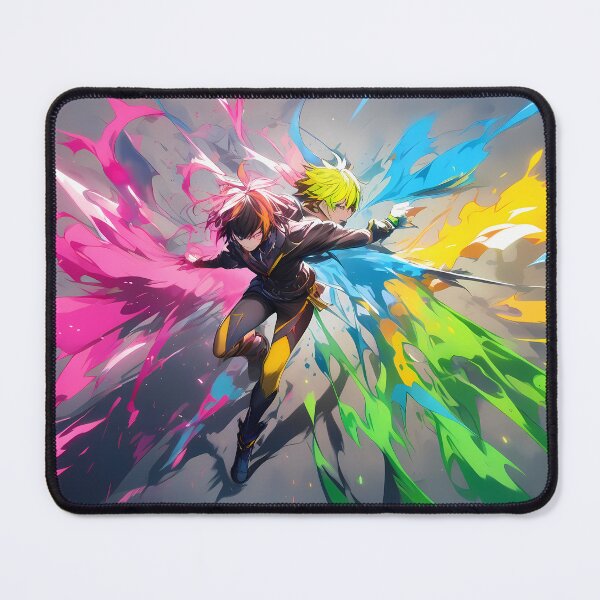 Item preview, Ninja Vibrant Characters Explosive Colors Action Packed Scenes designed and sold by ART ATTACK ZONE.