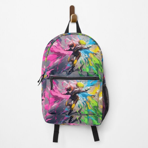 Item preview, Ninja Vibrant Characters Explosive Colors Action Packed Scenes designed and sold by ART ATTACK ZONE.