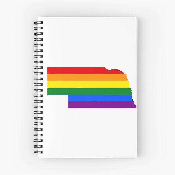 Item preview, Nebraska LGBT Gay Pride Flag designed and sold by artshlyn.