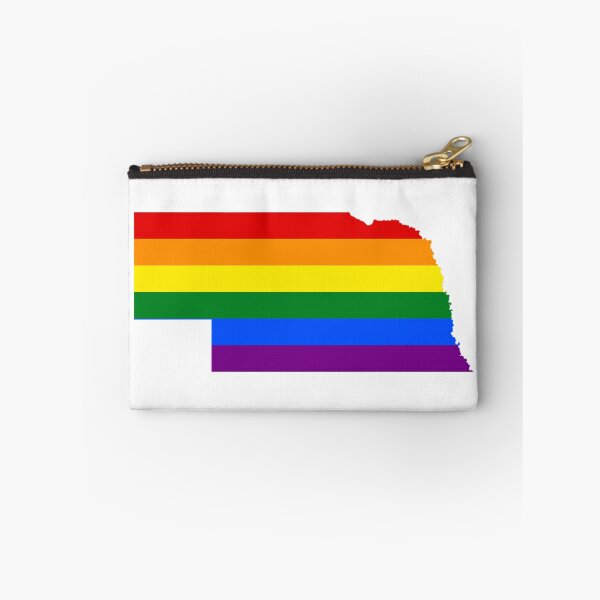 Item preview, Nebraska LGBT Gay Pride Flag designed and sold by artshlyn.