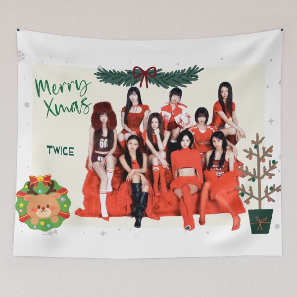 Item preview, merry christmas TWICE designed and sold by jaofnn.