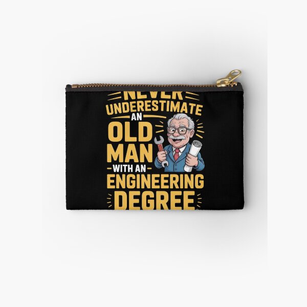 Item preview, Never Underestimate An Old Man With An Engineering Degree designed and sold by Mateusz Majcherek.