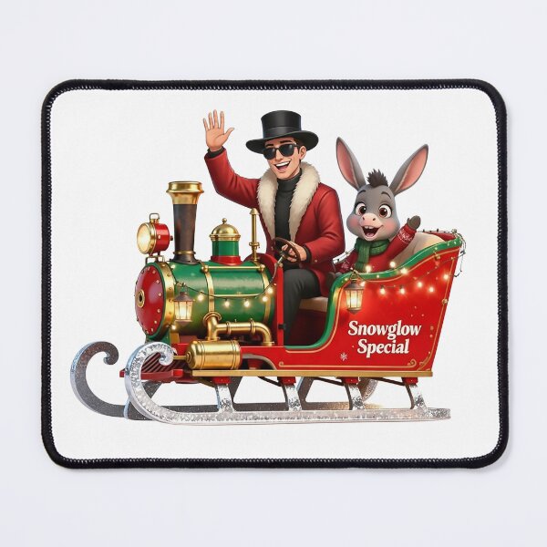 Item preview, Puffmongous and Diddle Donkey in the Snowglow Special Sleigh designed and sold by acceleratorhams.