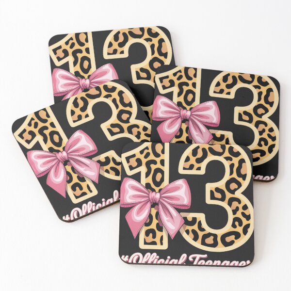 Item preview, 13th Birthday Girl Pink Coquette Bow Official Teenager 2026 designed and sold by Clairenity Studio.