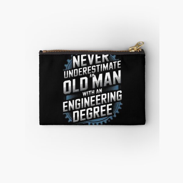 Item preview, Never Underestimate An Old Man With An Engineering Degree designed and sold by Mateusz Majcherek.