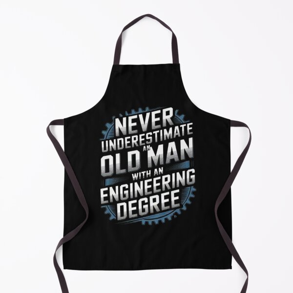 Item preview, Never Underestimate An Old Man With An Engineering Degree designed and sold by Mateusz Majcherek.