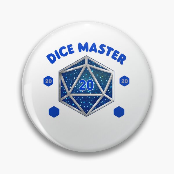 Item preview, 20 sided Blue Dice designed and sold by StarDustMinis.