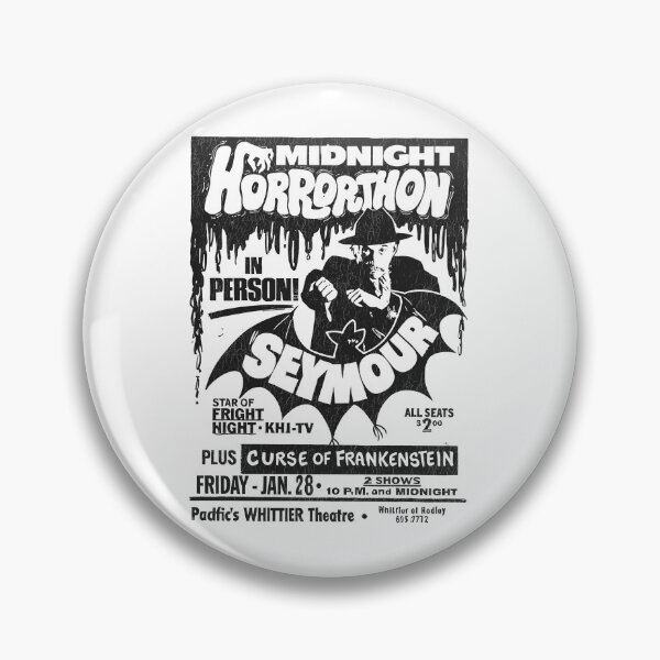 Item preview, Sinister Seymour Midnight Horrorthon Horror Host Movie Night designed and sold by ourkid.