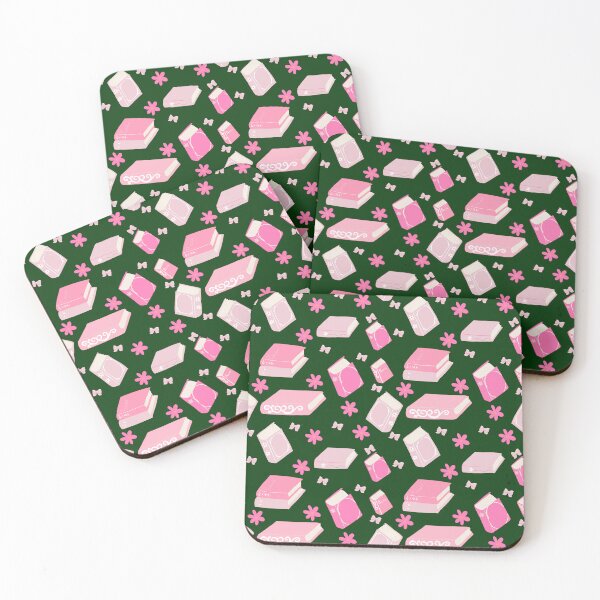 Item preview, Pink and Green Book Aesthetic Pattern Bookcore designed and sold by giulyz.