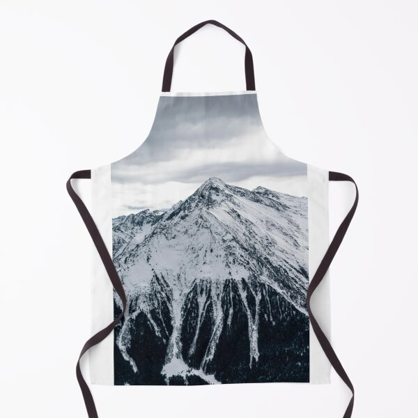 Item preview, Snow Mountain Range Cloudy Sky Photographic Print designed and sold by Mother-Nature65.