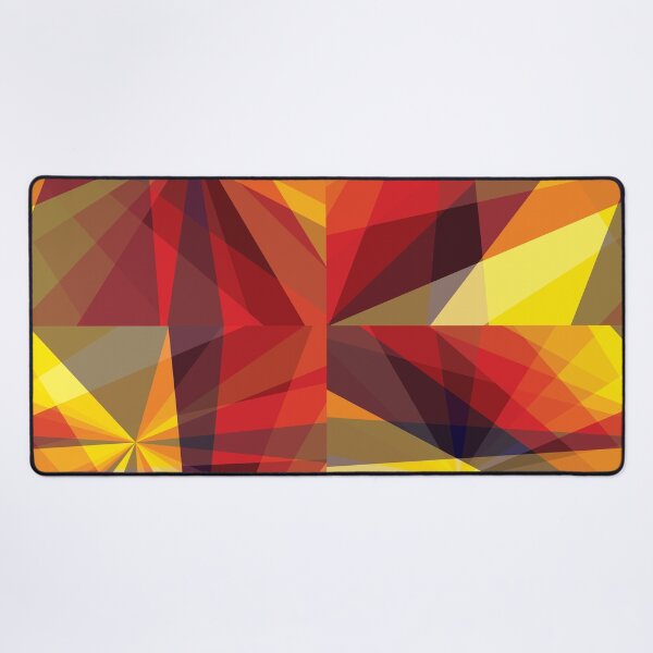 Item preview, Chromatic Heat — Abstract Lines in Fire Tones designed and sold by didijuca.