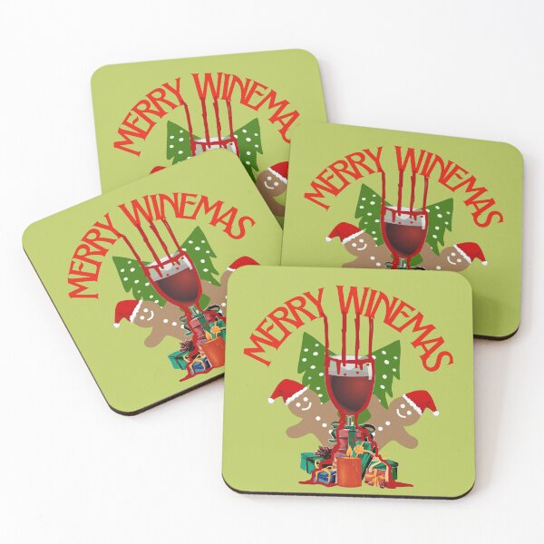 Item preview, Merry winemas vibe  designed and sold by Glow&Vibe.