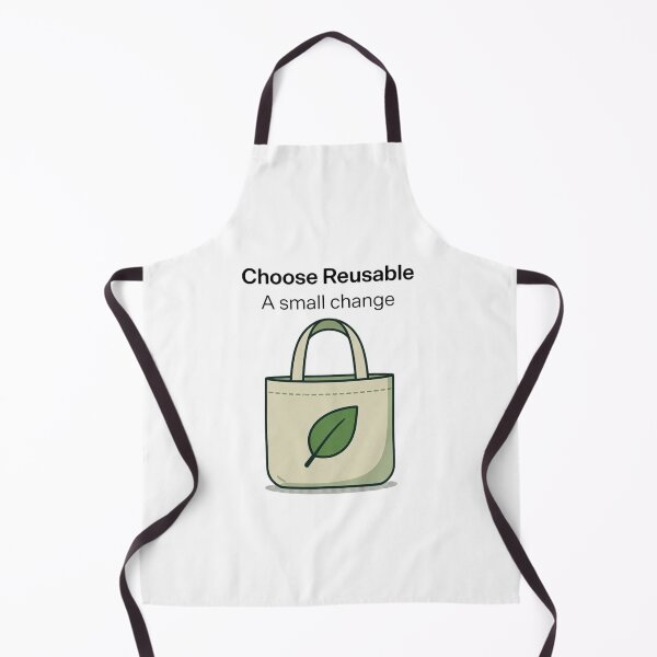 Item preview, Choose Reusable – Zero Waste Tote Lifestyle Tee designed and sold by EcoArtTees.