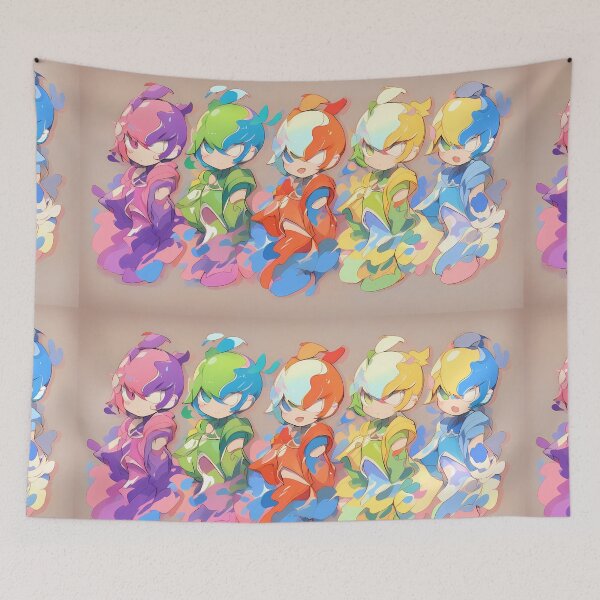 Item preview, Music Vibrant Characters Explosive Colors Action Packed Scenes designed and sold by ART ATTACK ZONE.