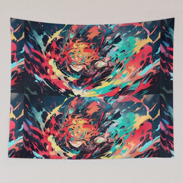 Item preview, Vibes Vibrant Characters Explosive Colors Action Packed Scenes designed and sold by ART ATTACK ZONE.