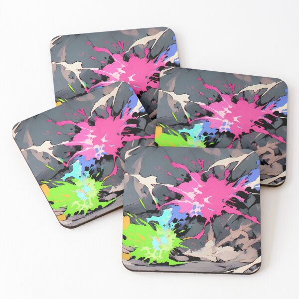 Item preview, Canvas Vibrant Characters Explosive Colors Action Packed Scenes designed and sold by ART ATTACK ZONE.