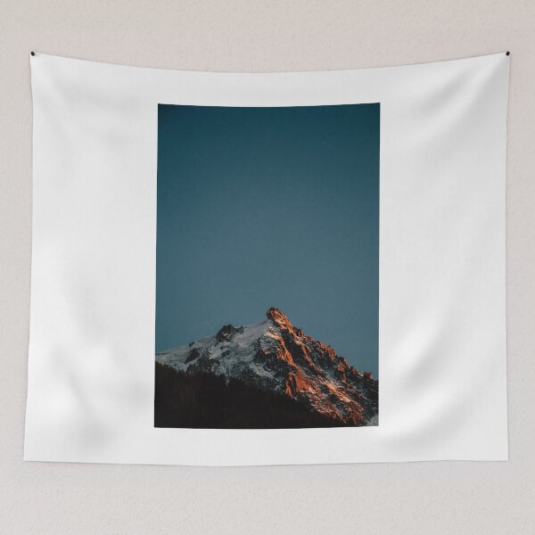Item preview, Mountain Peak Deep Blue Sky Photographic Print designed and sold by Mother-Nature65.